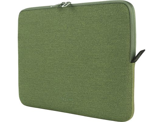 TUCANO Mélange - Housse pour ordinateur portable, universelle, 16"/40,64 cm, vert foncé