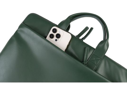 TUCANO Isotta - Housse pour ordinateur portable, universelle, 16 "/40,64 cm, verde scuro