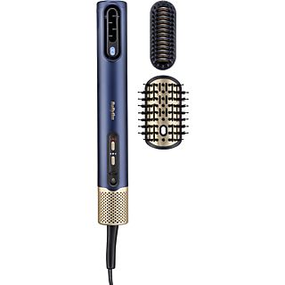 Secador - Babyliss Air Wand, 4 Niveles temperatura, 3 Velocidades, Alisador y Styler, Azul