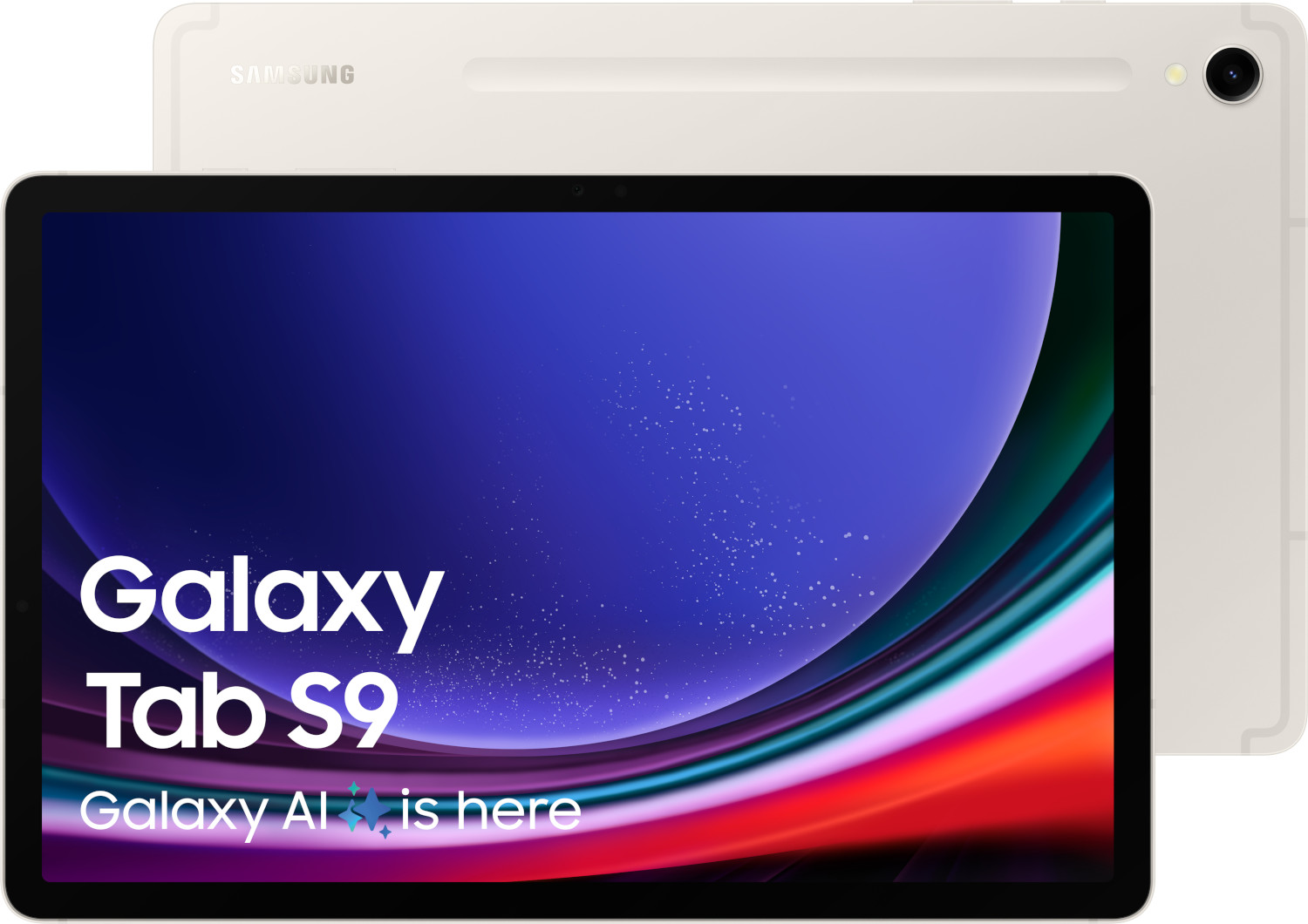 SAMSUNG Galaxy Tab S9 128 GB 11" Beige Wi-Fi (SM-X710NZEAEUB)