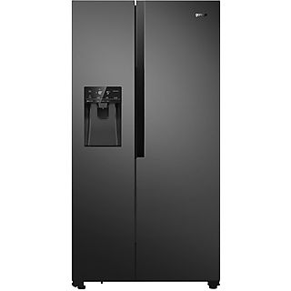 Lodówka Side by Side GORENJE NRS9EVB 179cm Czarny NoFrost Plus MultiFlow 360°