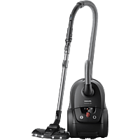 MediaMarkt PHILIPS XD8122/10 Stofzuiger met zak Diep zwart aanbieding