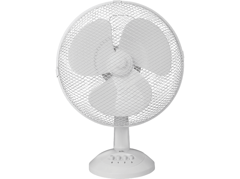 MediaMarkt, Ok Otf 30323 W, Tischventilator, Weiss, Haushalt, Heim & Hobby, Raumklima, Ventilatoren, 202272