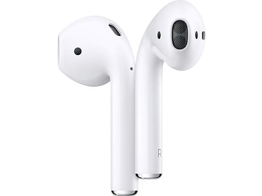 APPLE AirPods (2. Generation), In-ear Kopfhörer Bluetooth Weiß