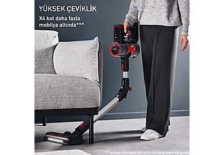 TEFAL TY6T90TR X-Force Flex 8.60 Max Şarjlı Dikey Süpürge Siyah_4