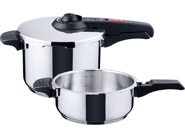 Kelomat 2048-304 Schnellkochtopf Set Bolero S, 6+3.5l