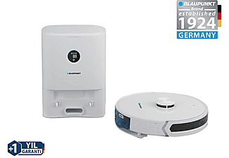 BLAUPUNKT Robomaster S40 Toz Hazneli Robot Süpürge Beyaz_1