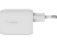 BELKIN Boost Charge Pro 65W GaN hálózati töltő kettős USB-C csatlakozással, fehér (WCH013vfWH)