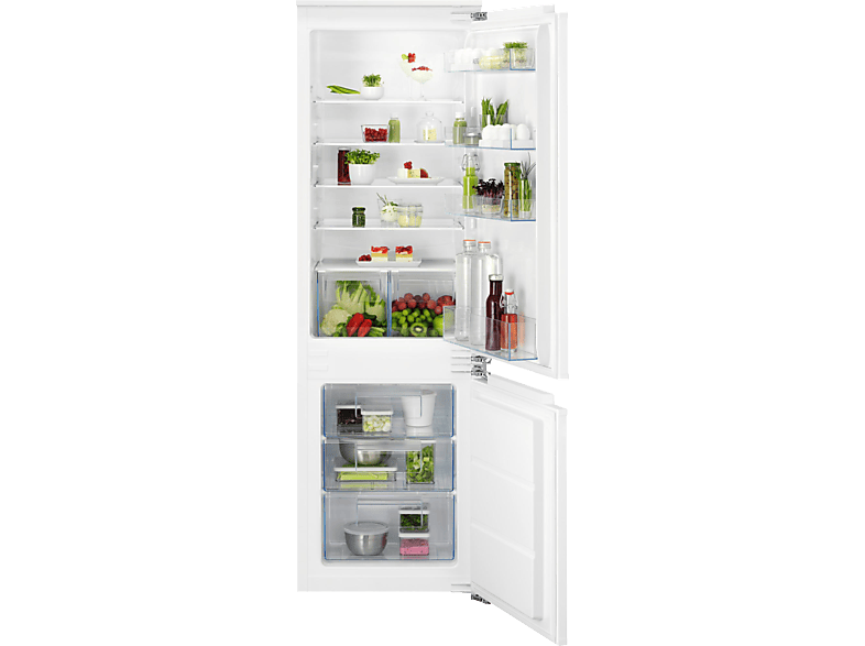 AEG TSC5S183DF Serie 5000 mit ColdSense Kühlgefrierkombination (D, 262 l, 1769 mm hoch, Weiß)