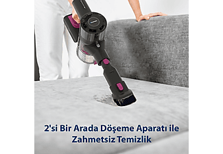 BLAUPUNKT Vacumaster A16 Şarjlı Dikey Süpürge Fuşya_5