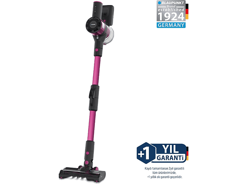 Blaupunkt Vacumaster A16 Şarjlı Dikey Süpürge Fuşya - 1