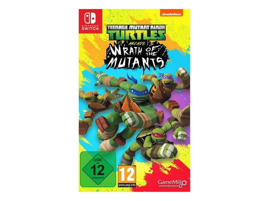 Teenage Mutant Ninja Turtles Arcade: Wrath of the Mutants - Nintendo Switch - Tedesco