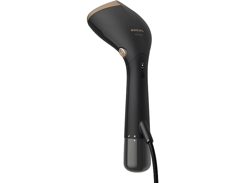 Philips STH7060/80 7000 Series Tragbarer Dampfglätter (1500 Watt, 200 ml Wassertank, Schwarz/Gold) — Foto 2 von 5