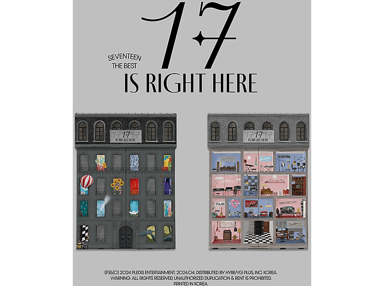 Seventeen - Best Album "17 is Right Here" (Here Version) [CD]