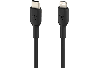 BELKIN Boost Charge Lightning-USB-C kábel, 1M, fekete (CAA003bt1MBK)