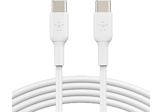 BELKIN Boost Charge USB-C-USB-C kábel, 1M, fehér (CAB003bt1MWH)
