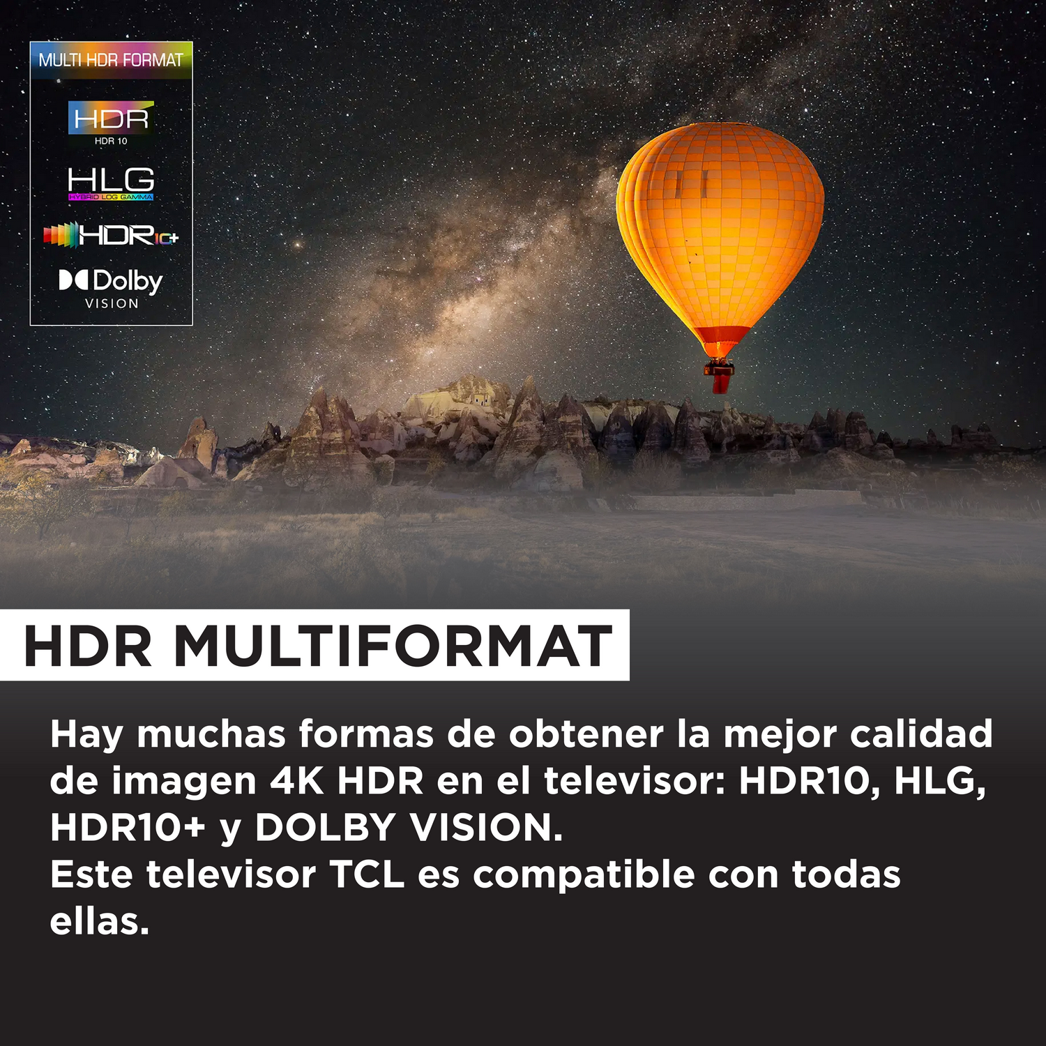 TV LED 85" - TCL 85P745, UHD 4K,  Quad Core, Smart TV, Google TV, Game Master, HDR10+, Brushed silver metal front