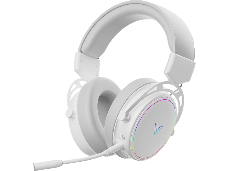RAPOO VH800, Over-ear Gaming Headset Bluetooth Weiß