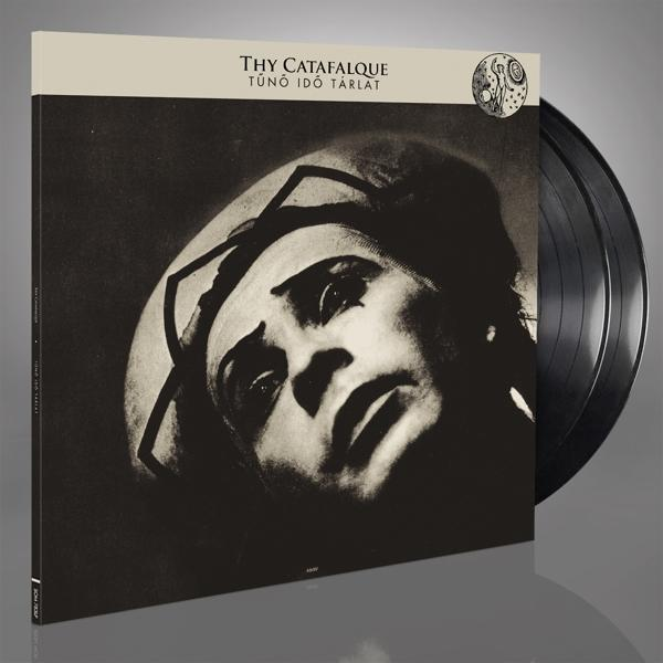 A 'Thy Catafalque' album borítója fekete-fehér portréval.