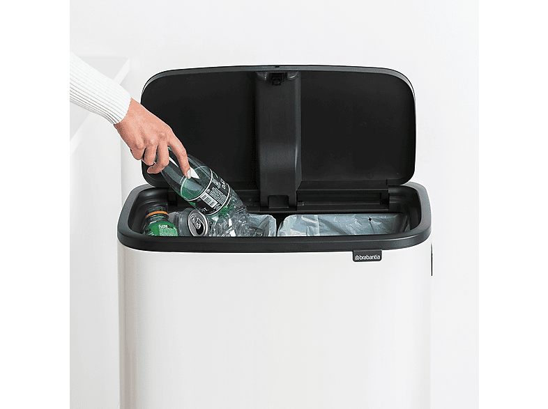 Brabantia BO touch bin HI Mülleimer, Weiß — Foto 5 von 5