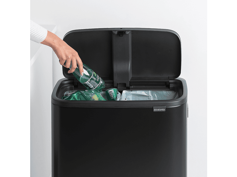 Brabantia BO touch bin HI Mülleimer, Matt Black — Foto 3 von 5