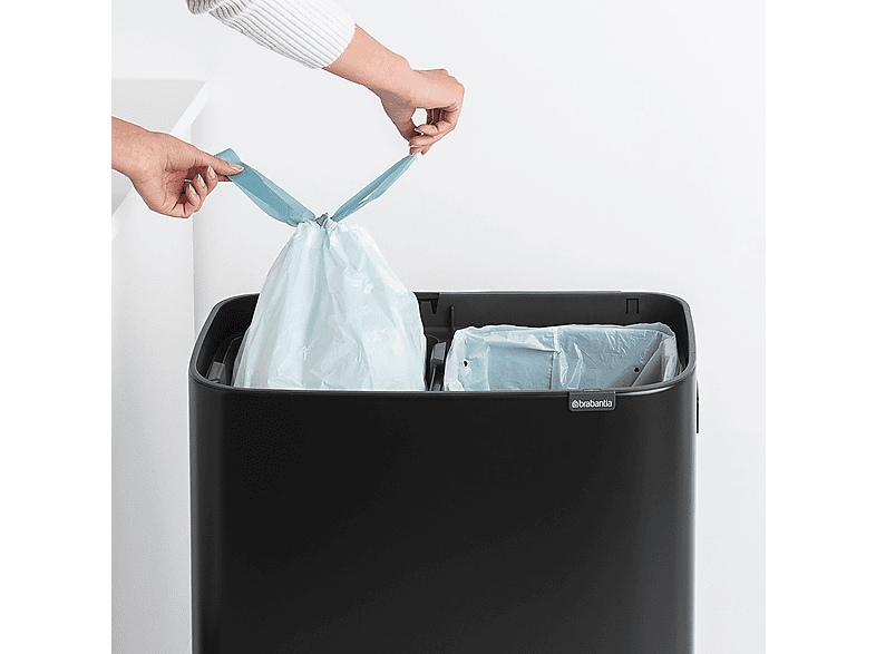 Brabantia BO touch bin HI Mülleimer, Matt Black — Foto 4 von 5
