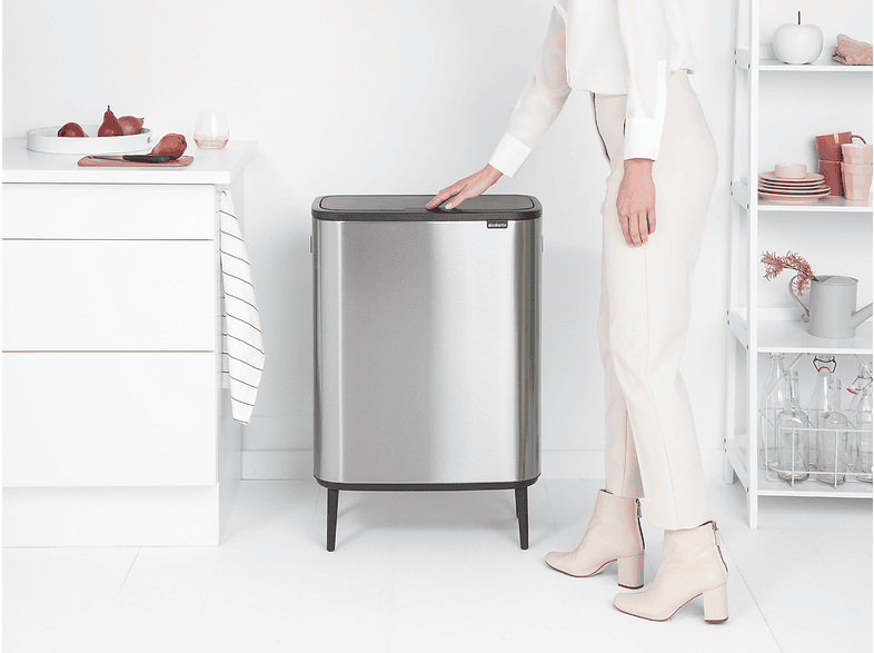 Brabantia BO touch bin HI Mülleimer, Matt Steel — Foto 4 von 5