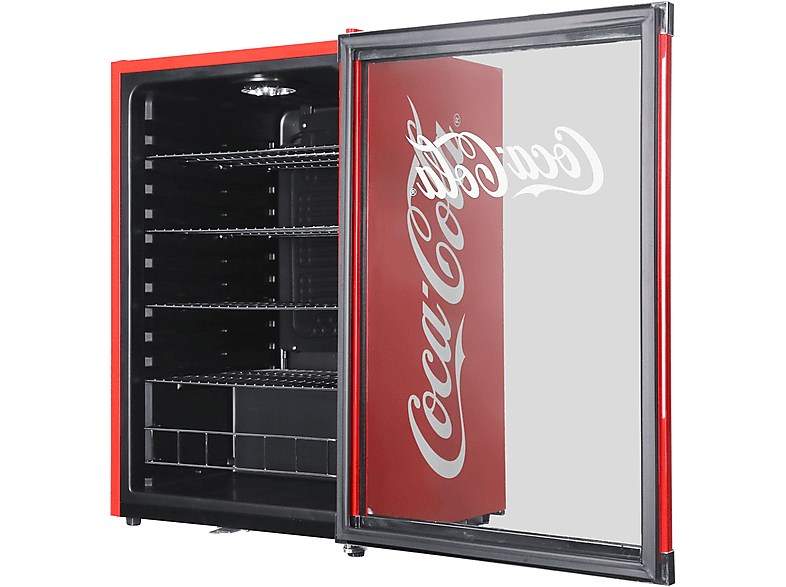 Thumbnail - CUBES HC 166 E COCA COLA Getränkekühlschrank (115 l, E, 845 mm hoch}, Rot)