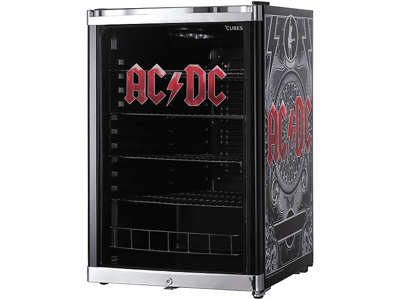 Thumbnail - CUBES HC 203 E ACDC Getränkekühlschrank (115 l, E, 845 mm hoch}, Schwarz / Rot)