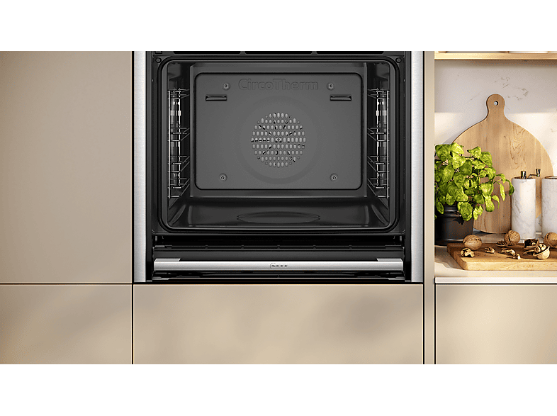 Neff B64FT33N0 N 90, Dampfbackofen (71 l, Schwarz, 596 mm breit, A+) — Foto 3 von 5