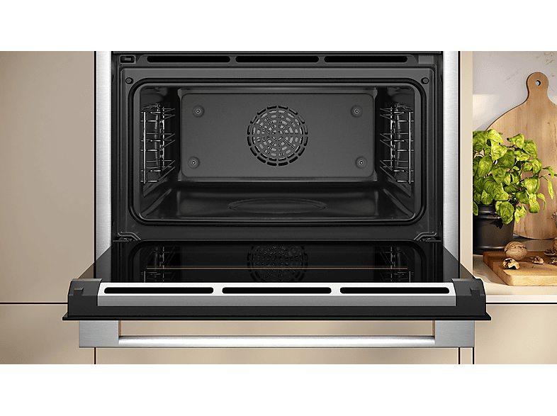 Neff C24FS31N0 N90, Kompakt-Dampfbackofen (47 l, Schwarz, 596 mm breit, A+) — Foto 3 von 5