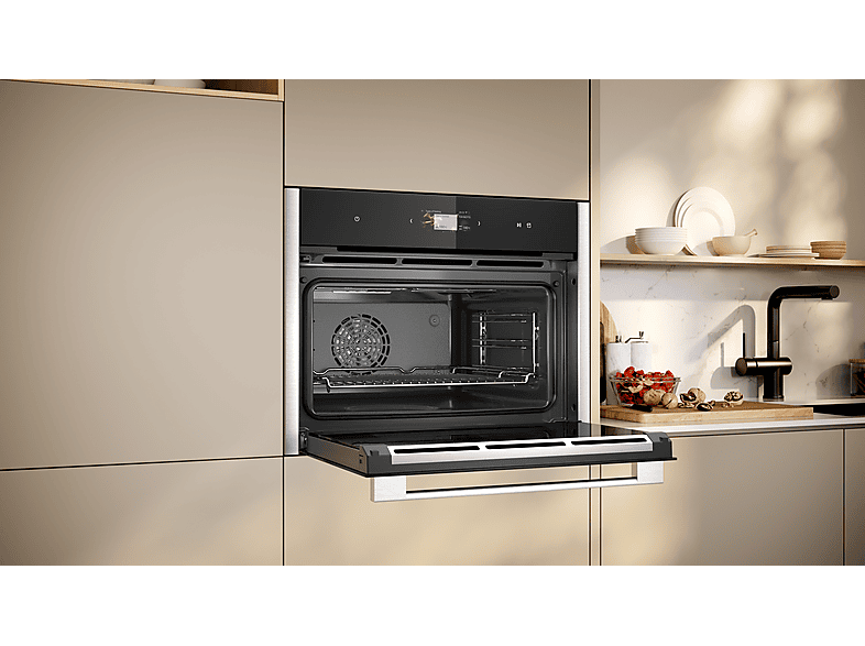 Neff C24FS31N0 N90, Kompakt-Dampfbackofen (47 l, Schwarz, 596 mm breit, A+) — Foto 5 von 5