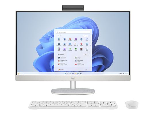 HP 27-cr1544nz - All-in-One-PC (27 ", 1 TB SSD, Shell White)
