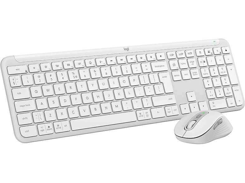 Zestaw klawiatura+mysz LOGITECH Signature Slim Combo MK950 Biały