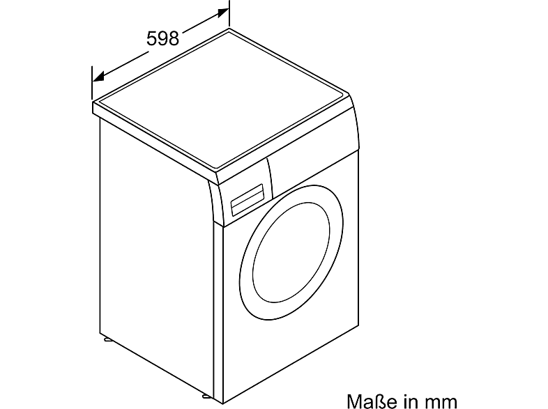 Siemens WU14UT97AT iQ500, Waschmaschine (9 kg, 1351 U/Min., A, Frontlader) — Foto 5 von 5