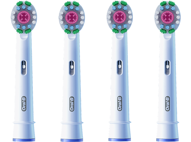 ORAL-B EB18-4 3D White fogkefefej, 4 db