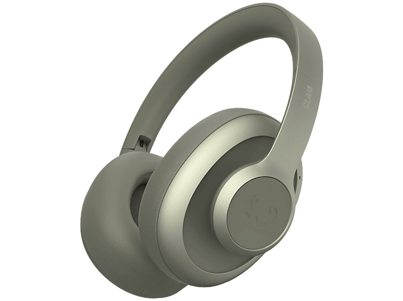 Fresh 'n Rebel Clam Ace Wireless Noise Cancelling Over-ear Headphones Dried Green