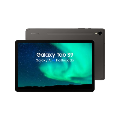 Tablet - Samsung Galaxy Tab S9 Wifi, 128GB, 8GB RAM, Gris, 11", Snapdragon 8 Gen 2, S Pen, Android 13