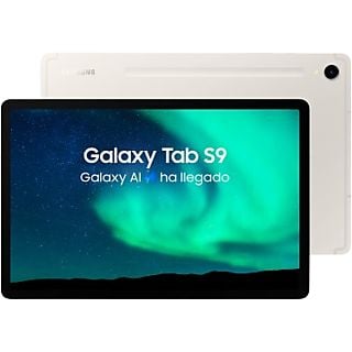 Tablet - Samsung Galaxy Tab S9 Wifi, 256GB, 12GB RAM, Crema, 11", Snapdragon 8 Gen 2, S Pen, Android 13