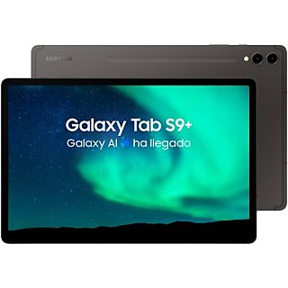 Tablet - Samsung Galaxy Tab S9 Plus Wifi, 512GB, 12GB RAM, Gris, 12.4", Snapdragon 8 Gen 2, Android 13