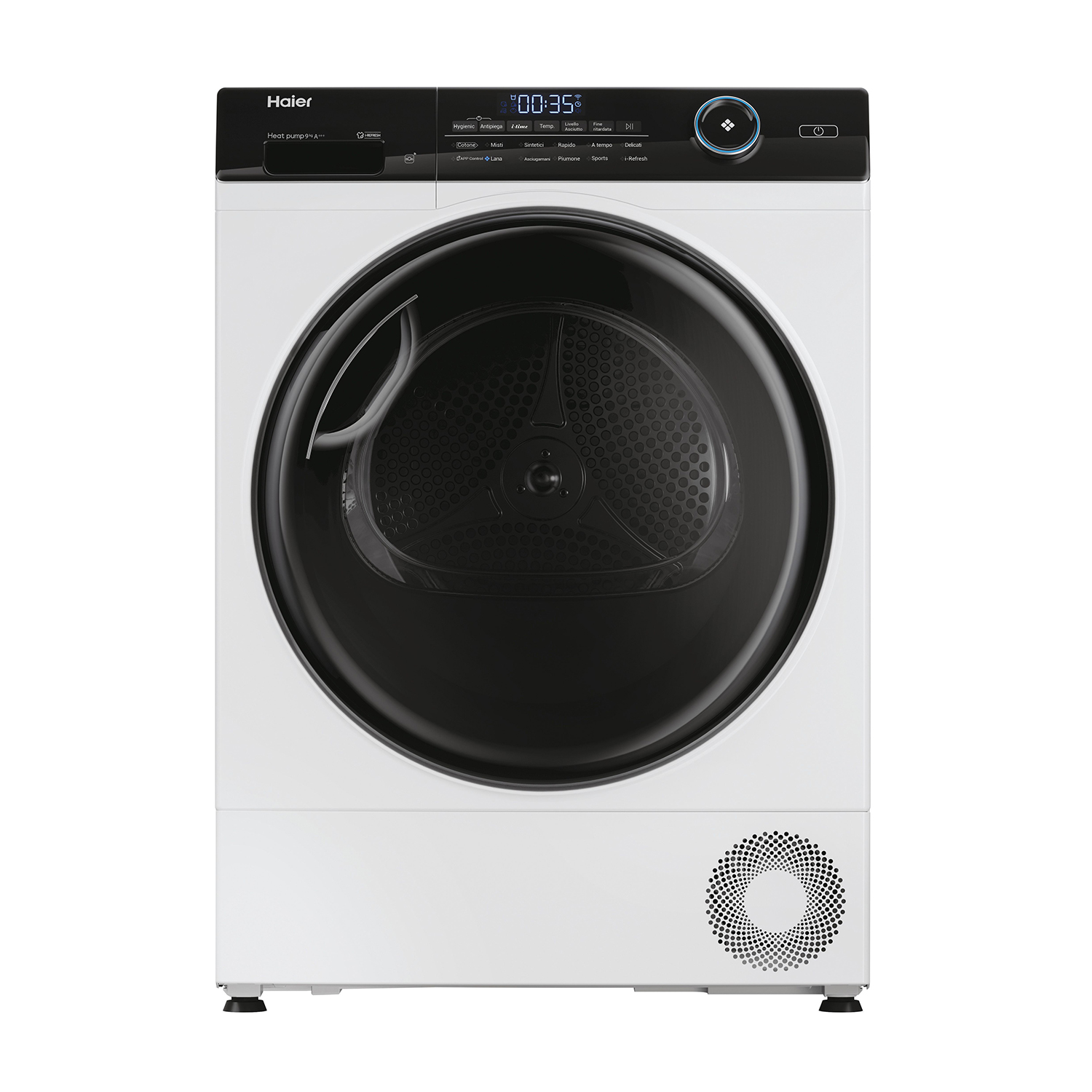 Haier Hd90-A3959E-It asciugatrice, 9 kg, 67,5 cm, Classe A+++