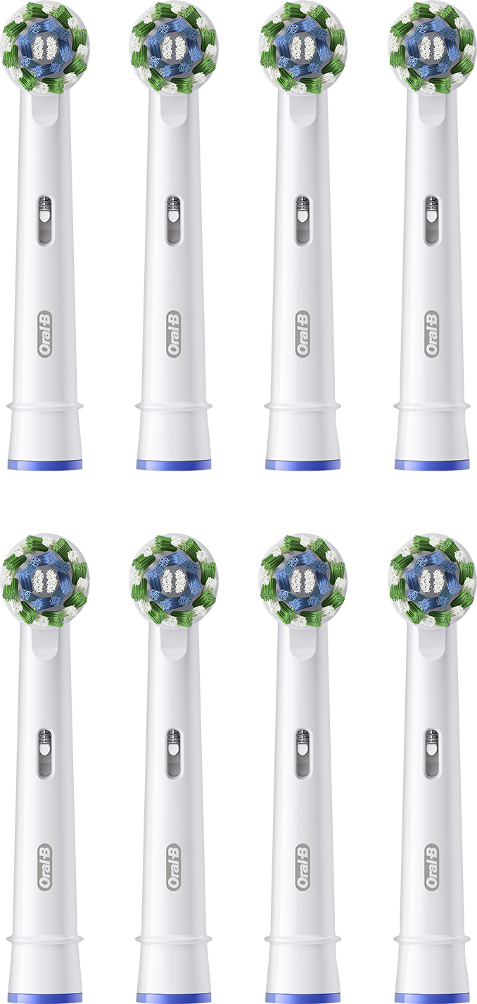 ORAL-B EB50-8 Pro Cross Action Fogkefefejek, 8 Darabos Kiszerelés