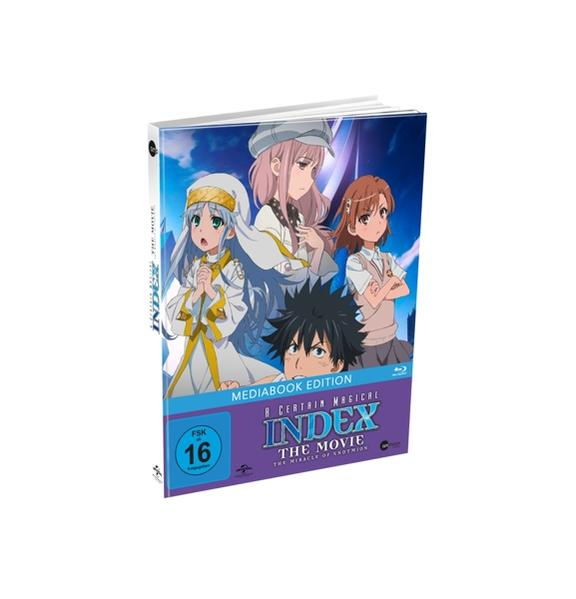 Ein Manga-Buchcover mit Anime-Charakteren. Das Buch ist in einer Klarsichthülle.