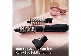 PHILIPS BHA301/00 Argan Yağı Seramik Kaplama, +3 Aparat, 3 Isı ve Hız Ayarı Saç Şekillendirme ve Kurutma Seti_2