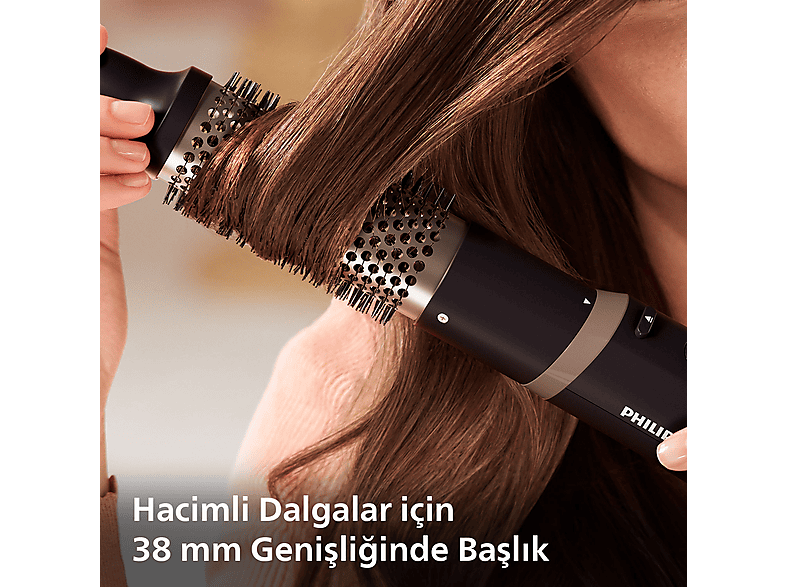 PHILIPS BHA301/00 Argan Yağı Seramik Kaplama, +3 Aparat, 3 Isı ve Hız Ayarı Saç Şekillendirme ve Kurutma Seti_4