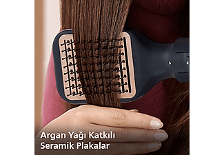 PHILIPS BHA530/00, Argan Yağı Seramik Kaplama, +5 Aparat, 3 Isı ve Hız Ayarı Saç Şekillendirme ve Kurutma Seti_4