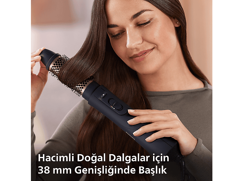 PHILIPS BHA530/00, Argan Yağı Seramik Kaplama, +5 Aparat, 3 Isı ve Hız Ayarı Saç Şekillendirme ve Kurutma Seti_7