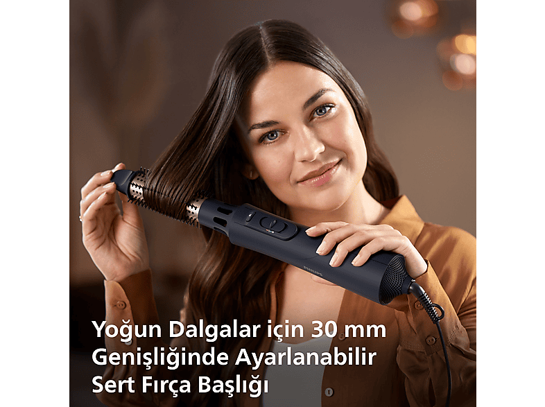 PHILIPS BHA530/00, Argan Yağı Seramik Kaplama, +5 Aparat, 3 Isı ve Hız Ayarı Saç Şekillendirme ve Kurutma Seti_8