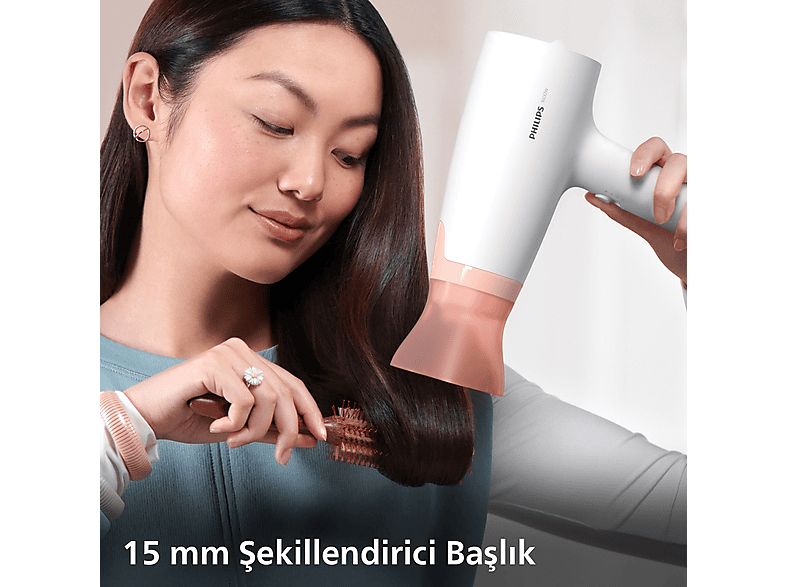 PHILIPS BHD300/10 ThermoProtect Aparatı, 3 Isı ve Hız Ayarı, 1600W Saç Kurutma Makinesi_5