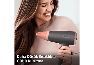 PHILIPS BHD350/10 Gelişmiş İyonik Bakım, 6 Isı ve Hız Ayarı, 2100W Saç Kurutma Makinesi_1